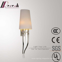 High Quality Decorative Horn Shape Fabric Shade Wall Lamp